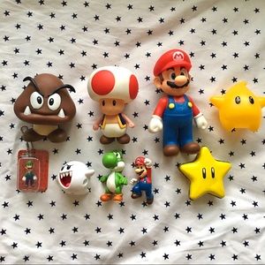 Lot of Super Mario Toys